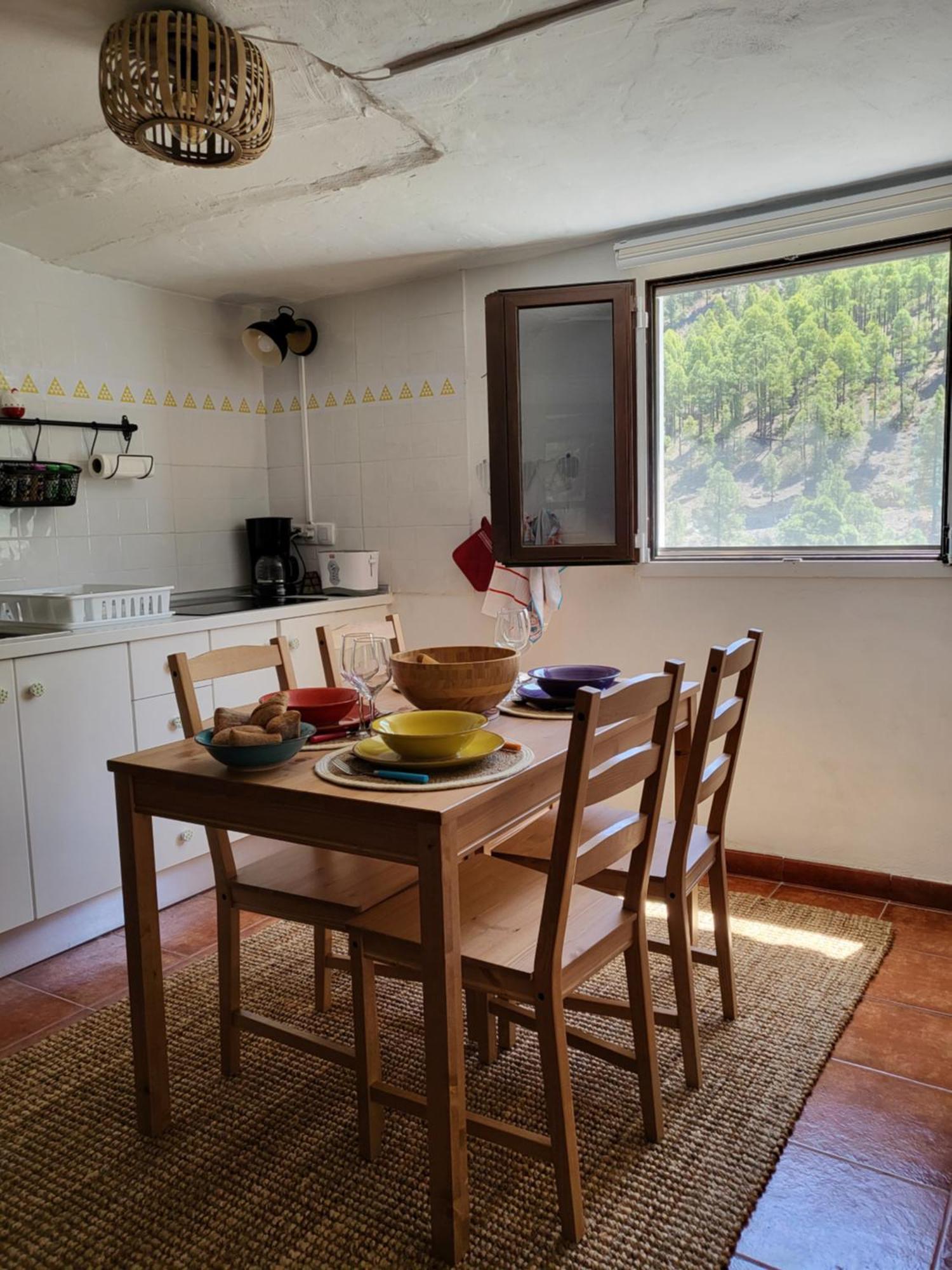 Casa Rural Los Pinares El Juncal De Tejeda المظهر الخارجي الصورة